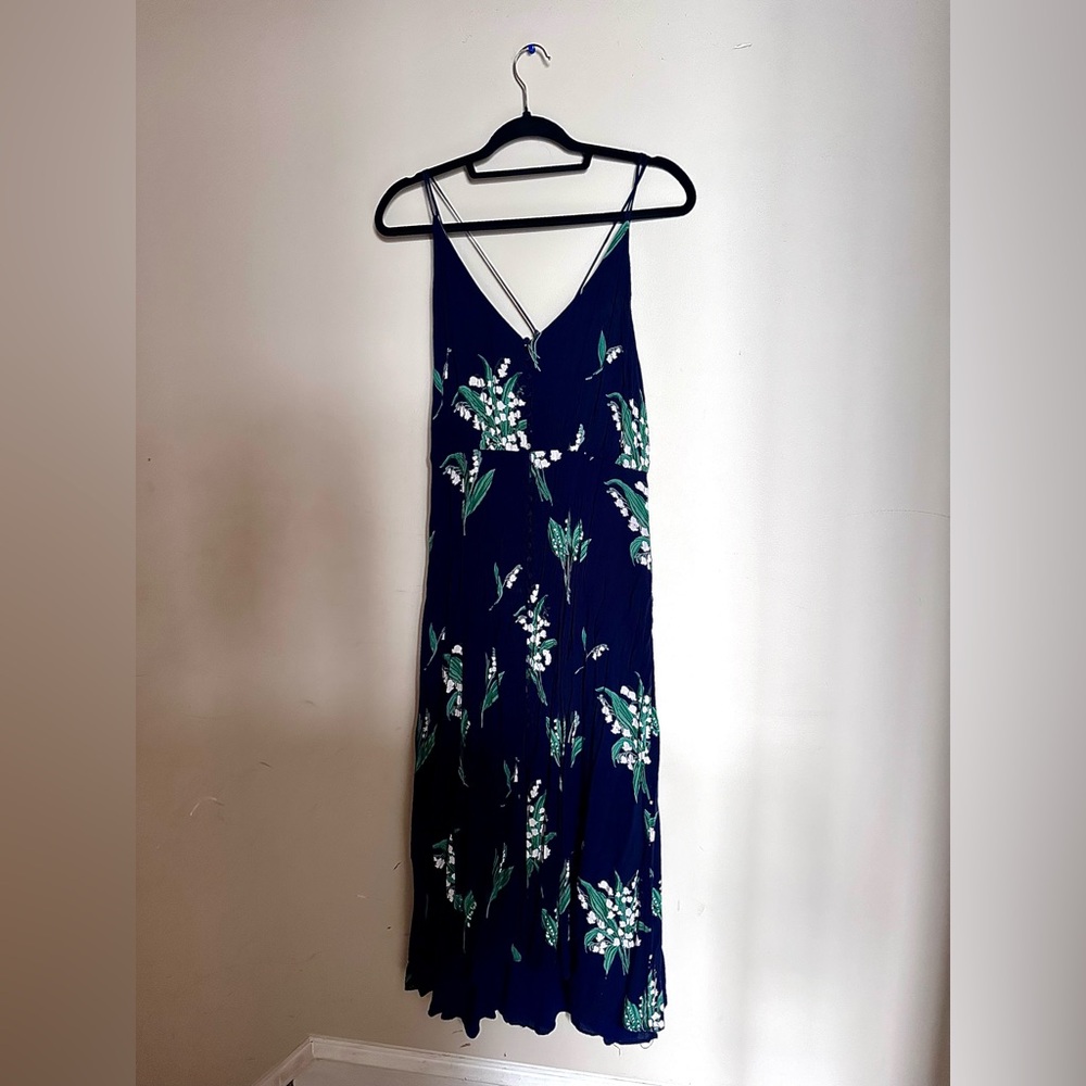 Urban outfitters floral botton down dress